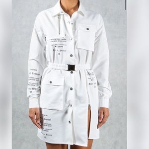 JK Attire Fear and Desire Dress with belt